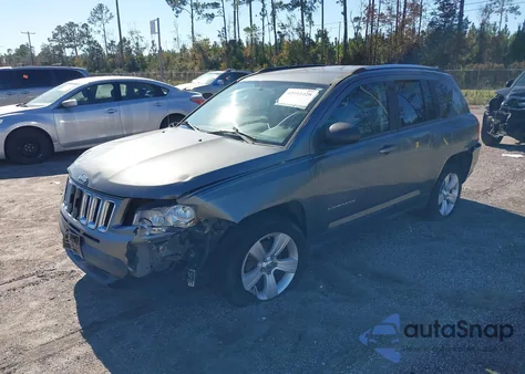 2012 Jeep Compass Sport из США, поврежденный, VIN 1C4NJCBA5CD579719